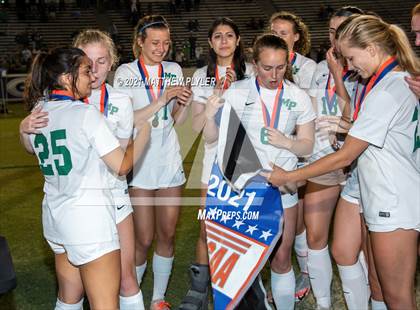 Thumbnail 1 in Pinecrest vs. Myers Park (2 of 2 - NCHSAA 4A Final - Pre-Game, Post-Game, Awards, Group Photos) photogallery.
