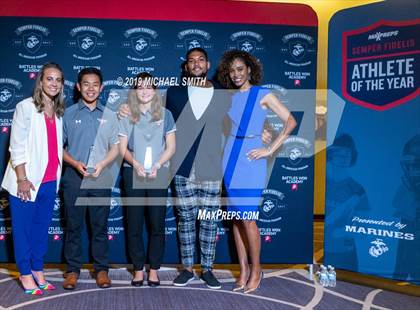 Thumbnail 1 in Marines H.S. Male Athlete of the Year - Andy Lan photogallery.