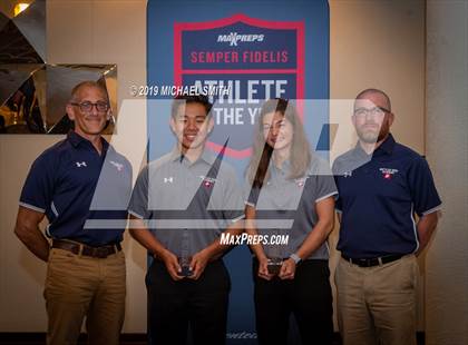 Thumbnail 1 in Marines H.S. Male Athlete of the Year - Andy Lan photogallery.
