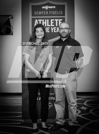Thumbnail 1 in Marines H.S. Male Athlete of the Year - Andy Lan photogallery.