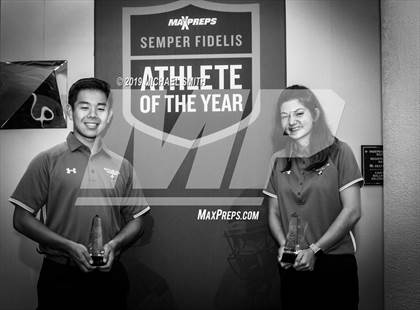 Thumbnail 3 in Marines H.S. Male Athlete of the Year - Andy Lan photogallery.