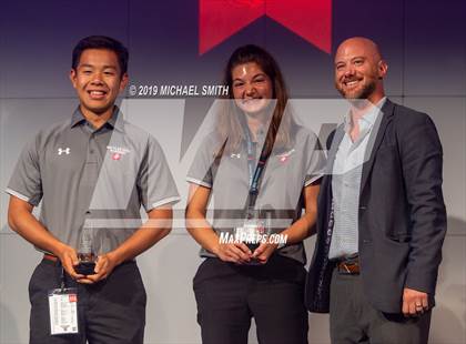 Thumbnail 1 in Marines H.S. Male Athlete of the Year - Andy Lan photogallery.