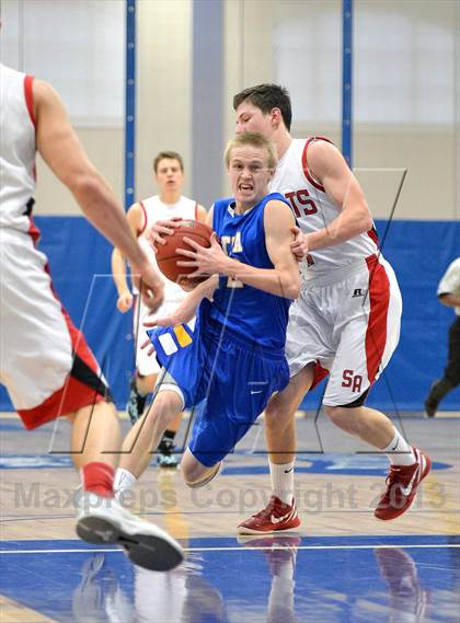 Thumbnail 2 in First Academy vs. St. Andrew's (Berkely Basketball Invitational) photogallery.