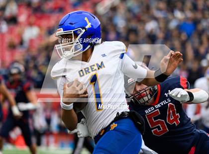 Thumbnail 3 in Springville vs. Orem (UHSAA 5A Semifinal) photogallery.