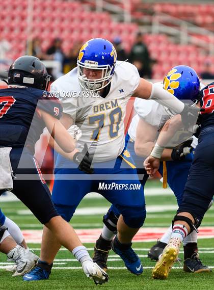 Thumbnail 1 in Springville vs. Orem (UHSAA 5A Semifinal) photogallery.