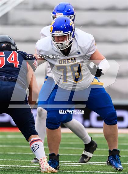 Thumbnail 1 in Springville vs. Orem (UHSAA 5A Semifinal) photogallery.