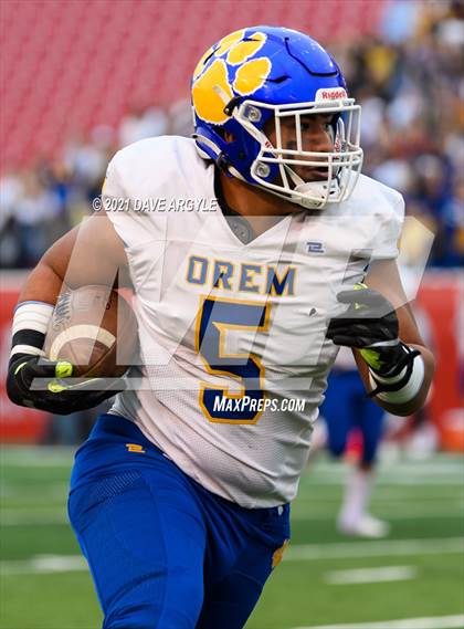 Thumbnail 1 in Springville vs. Orem (UHSAA 5A Semifinal) photogallery.