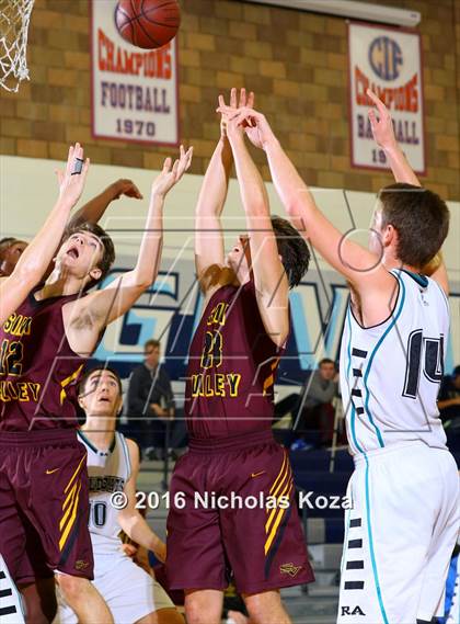 Thumbnail 1 in Simi Valley vs. Renaissance Academy (War on the Floor Extravaganza) photogallery.
