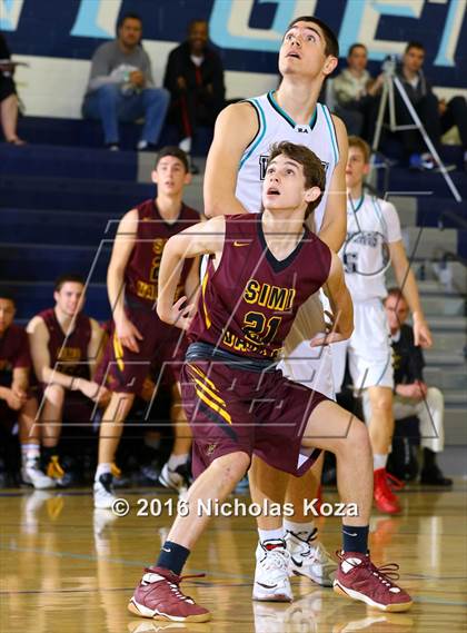 Thumbnail 1 in Simi Valley vs. Renaissance Academy (War on the Floor Extravaganza) photogallery.