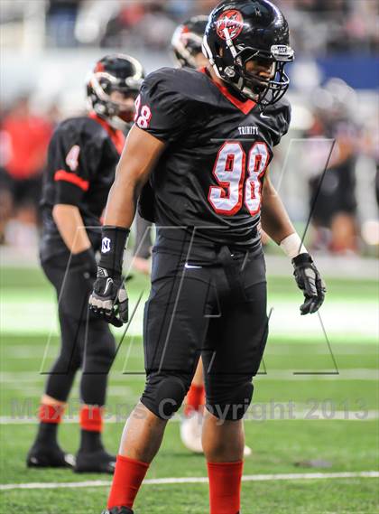 Thumbnail 3 in Trinity vs Carroll (UIL 5A Regional Playoff) photogallery.