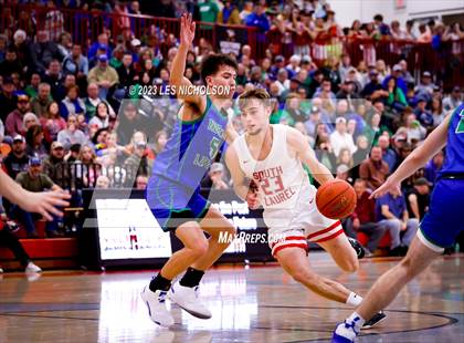Thumbnail 3 in North Laurel @ South Laurel Boys Basketball photogallery.