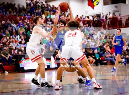 Thumbnail 1 in North Laurel @ South Laurel Boys Basketball photogallery.