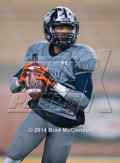Thumbnail 1 in Shoemaker vs Rowlett (UIL 6A Bi-District Playoff) photogallery.