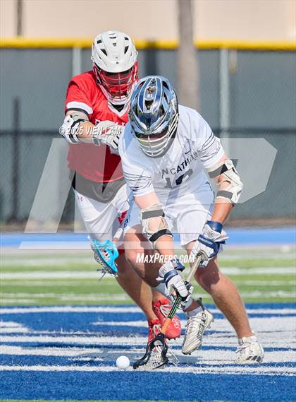 Thumbnail 1 in Marin Catholic vs Redwood (MCAL Championship) photogallery.