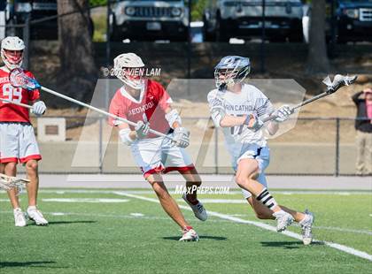 Thumbnail 2 in Marin Catholic vs Redwood (MCAL Championship) photogallery.