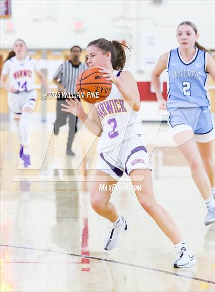Thumbnail 3 in Saugerties vs. Warwick (Coaches vs Cancer Tournament) photogallery.
