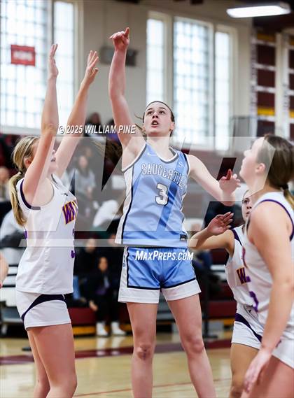 Thumbnail 1 in Saugerties vs. Warwick (Coaches vs Cancer Tournament) photogallery.