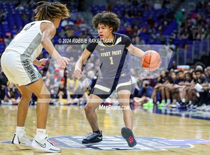 Thumbnail 3 in Plano East vs. Stony Point (UIL 6A Basketball Final) photogallery.