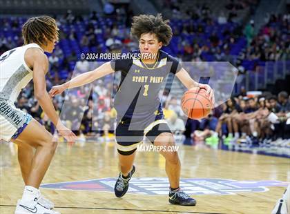 Thumbnail 2 in Plano East vs. Stony Point (UIL 6A Basketball Final) photogallery.