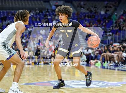 Thumbnail 1 in Plano East vs. Stony Point (UIL 6A Basketball Final) photogallery.