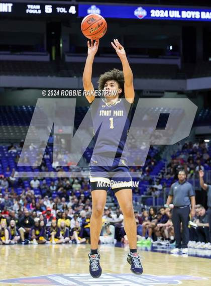 Thumbnail 1 in Plano East vs. Stony Point (UIL 6A Basketball Final) photogallery.