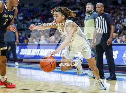 Thumbnail 2 in Plano East vs. Stony Point (UIL 6A Basketball Final) photogallery.