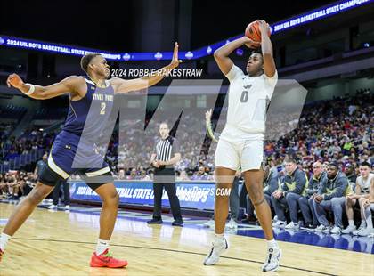Thumbnail 1 in Plano East vs. Stony Point (UIL 6A Basketball Final) photogallery.
