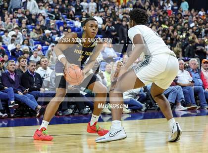 Thumbnail 2 in Plano East vs. Stony Point (UIL 6A Basketball Final) photogallery.