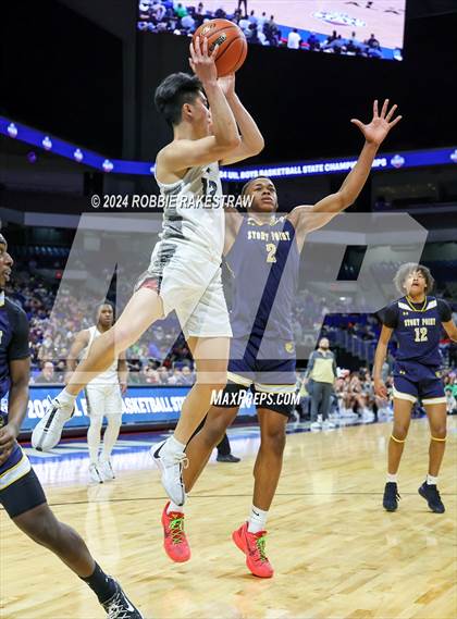 Thumbnail 1 in Plano East vs. Stony Point (UIL 6A Basketball Final) photogallery.