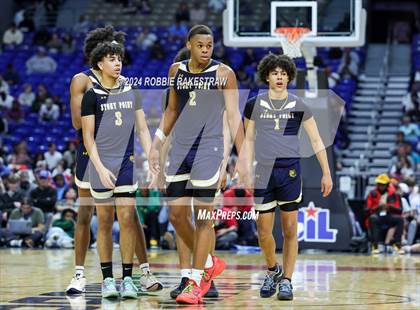 Thumbnail 1 in Plano East vs. Stony Point (UIL 6A Basketball Final) photogallery.
