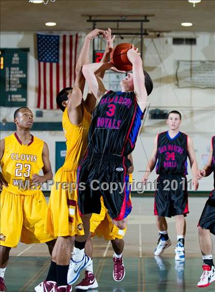 Thumbnail 1 in San Marcos vs. Clovis West (Santa Barbara Holiday Classic) photogallery.
