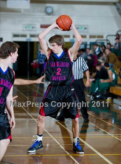 Thumbnail 3 in San Marcos vs. Clovis West (Santa Barbara Holiday Classic) photogallery.