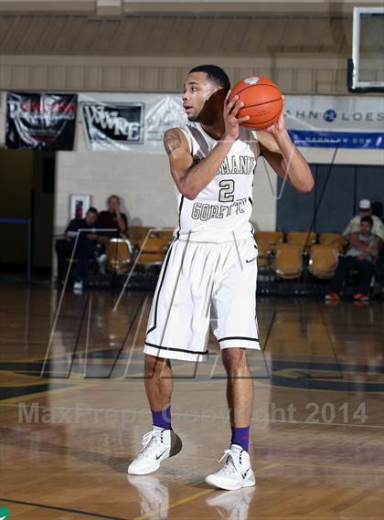 Thumbnail 2 in Neumann-Goretti vs. St. Vincent-St. Mary (City of Palms Classic) photogallery.