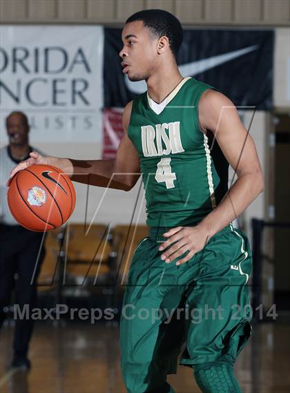 Thumbnail 3 in Neumann-Goretti vs. St. Vincent-St. Mary (City of Palms Classic) photogallery.