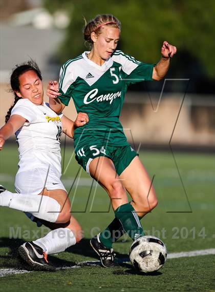 Thumbnail 1 in Canyon @ Newbury Park (CIF SS Playoffs) photogallery.