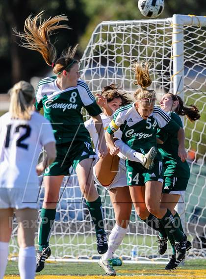 Thumbnail 1 in Canyon @ Newbury Park (CIF SS Playoffs) photogallery.