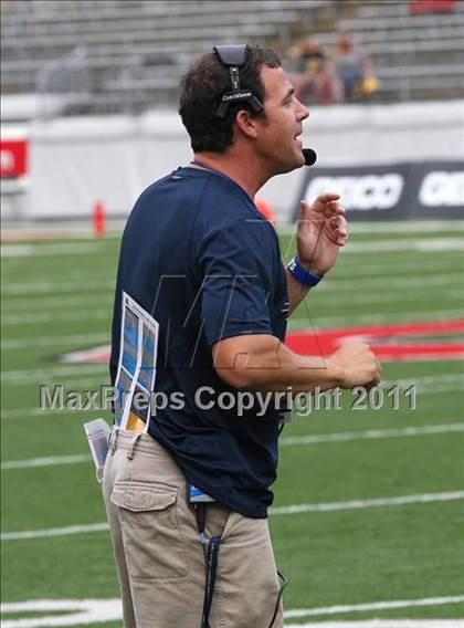 Thumbnail 2 in Upper Arlington vs. Springfield (Kirk Herbstreit National Kickoff Classic) photogallery.