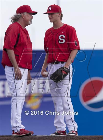 Thumbnail 2 in Springfield vs. Freeburg (IHSA Super Sectional) photogallery.