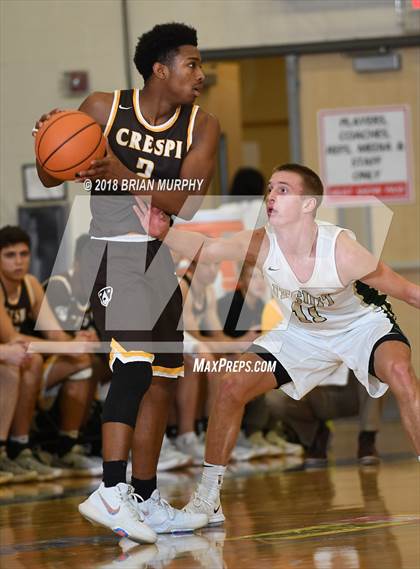Thumbnail 1 in Jesuit vs Crespi (Les Schwab Invitational) photogallery.