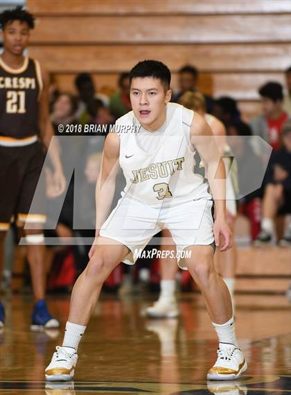 Thumbnail 1 in Jesuit vs Crespi (Les Schwab Invitational) photogallery.