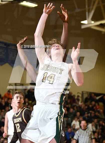 Thumbnail 1 in Jesuit vs Crespi (Les Schwab Invitational) photogallery.