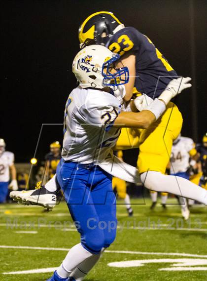 Thumbnail 2 in Warren vs Glenbrook South (IHSA 8A First Round Playoff) photogallery.