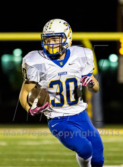 Thumbnail 3 in Warren vs Glenbrook South (IHSA 8A First Round Playoff) photogallery.