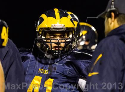 Thumbnail 2 in Warren vs Glenbrook South (IHSA 8A First Round Playoff) photogallery.