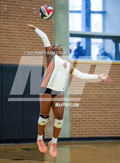 Thumbnail 2 in Hutto vs Lewisville (Raising Cane's Volleyball Showcase) photogallery.