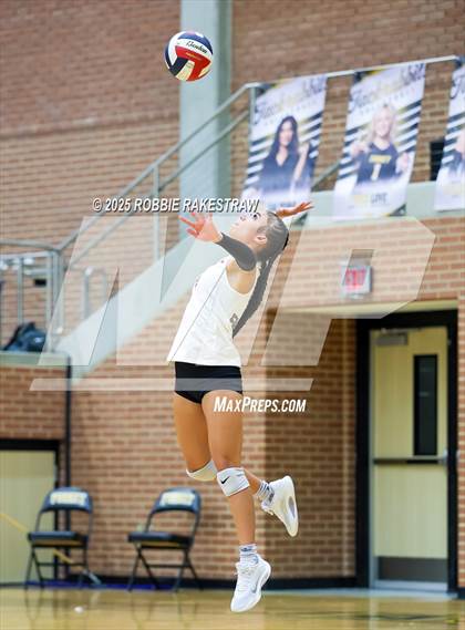 Thumbnail 2 in Hutto vs Lewisville (Raising Cane's Volleyball Showcase) photogallery.