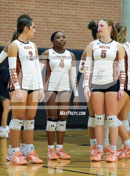 Thumbnail 1 in Hutto vs Lewisville (Raising Cane's Volleyball Showcase) photogallery.