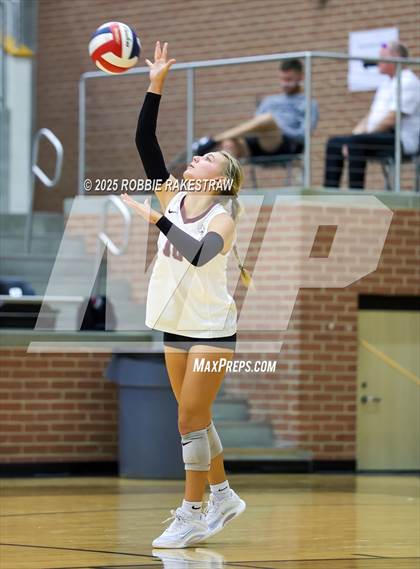 Thumbnail 2 in Hutto vs Lewisville (Raising Cane's Volleyball Showcase) photogallery.