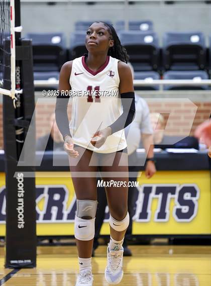 Thumbnail 3 in Hutto vs Lewisville (Raising Cane's Volleyball Showcase) photogallery.