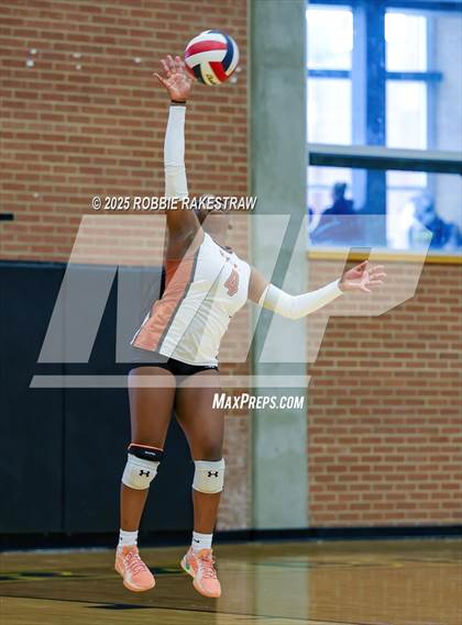 Thumbnail 2 in Hutto vs Lewisville (Raising Cane's Volleyball Showcase) photogallery.